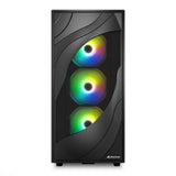 Caja Pc  Sharkoon 4044951041145 Negro
