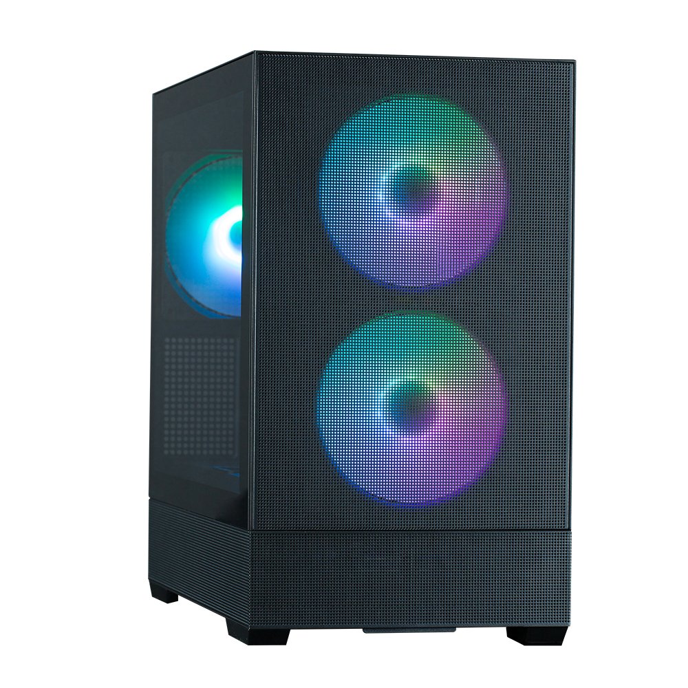 Caja Pc P30air Matx Mini Argb Ventiladoresx3 Negro