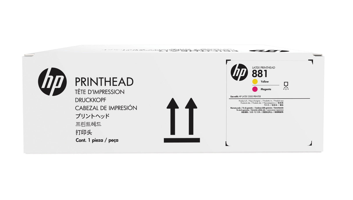 EAN 887758106518 - HP 881 Yellow/Magenta Latex Printhead cabeza de impresora imagen 1