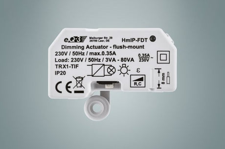 EAN 4047976506095 - Homematic IP HmIP-FDT Externo Regulador de intensidad Blanco imagen 2