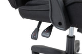 Silla Gamer Mars Gaming Mgcxfgrbl Negra Y Blanca Reclinable Reposabrazo Ajustable Reposapies Cojines