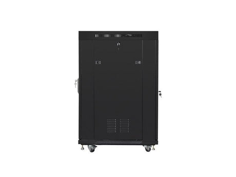 EAN 5901969440270 - Lanberg FF01-6822-12BL armario rack 22U Rack o bastidor independiente Negro imagen 2