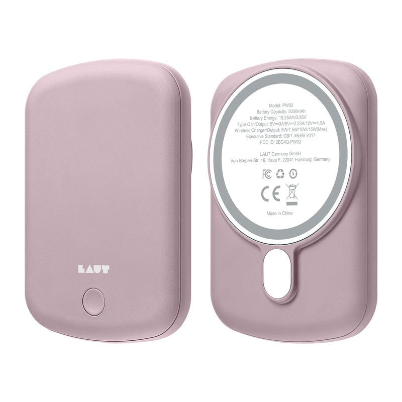 Laut Power Charge Handy Rosa Powerbank Comp.E With Magsafe