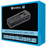 Usb-3 Cloner+Dock M2+Nvme+Sata - Usb-3 Cloner+Dock M2+Nvme+Sata - Warranty: 60m