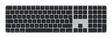 EAN 195949655241 - Apple Magic teclado Universal USB + Bluetooth QWERTY Inglés del Reino Unido Negro imagen 1