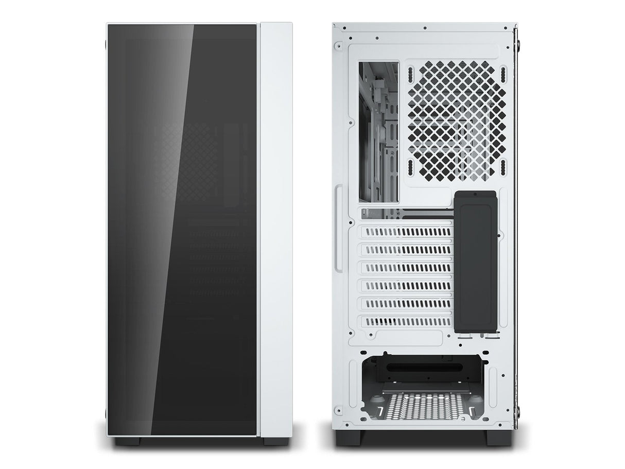 Caja Pc Deepcool E-Atx Matrexx 55 V3-Add Rgb 3f White Tempered Glass Bahias 2x3'5,2x2'5/1xusb3.0,2xusb2.0/Audio In/Out/Cristal Templado