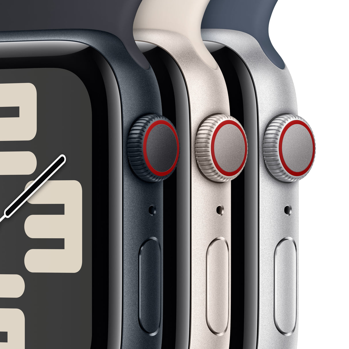 EAN 195949007378 - Apple Watch SE OLED 44 mm Digital 368 x 448 Pixeles Pantalla táctil 4G Negro Wifi GPS (satélite) imagen 3