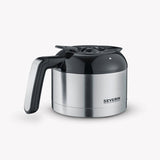 Cafetera  Severin Ka 4814 Combinada Molinillo Integrado, 1000 W, Negro, Acero Inoxidable
