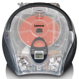 Lenco Scd-24tr Radio Portátil Digital Transparente