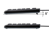 Equip Teclado Con Cable Us Negro 1.50m