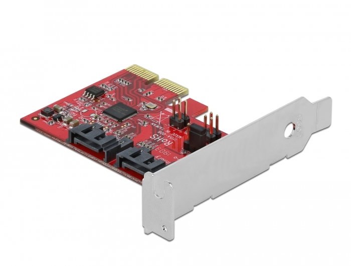 2 Port Sata Pci Express X2 Karte Mit Raid 1 - Spiegelung Bestehender Daten