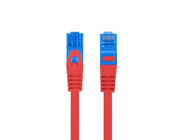 EAN 5901969424867 - Lanberg PCF6A-10CC-0200-R cable de red Rojo 2 m Cat6a S/FTP (S-STP) imagen 1