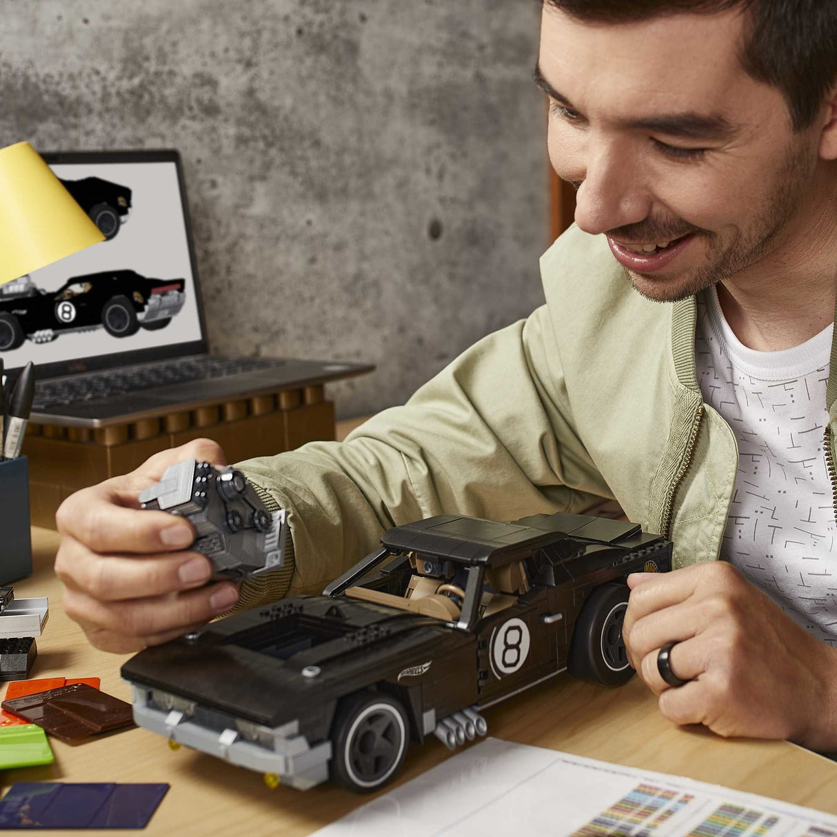 EAN 0194735024742 - MEGA Hot Wheels HDJ98 juguete de construcción imagen 5
