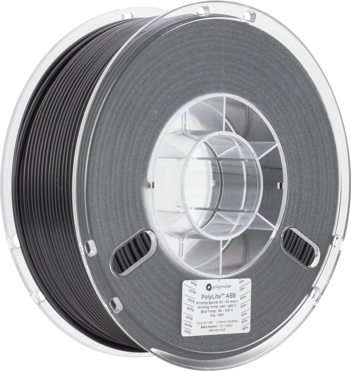 Abs 1,75mm Negro 1kg