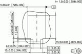 Metz Connect E-Datmodul Ip44 Ap-Gehäuse Unbepiezam Gris