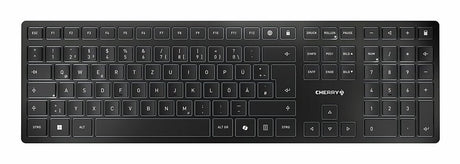 EAN 4025112119255 - CHERRY KW 9100 SLIM teclado Universal RF Wireless + Bluetooth QWERTY Portugués Negro, Gris imagen 1