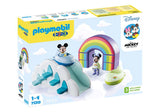 Playmobil 1.2.3 & Disney 71319 Mickey Y Minnie Casa En Las Nubes