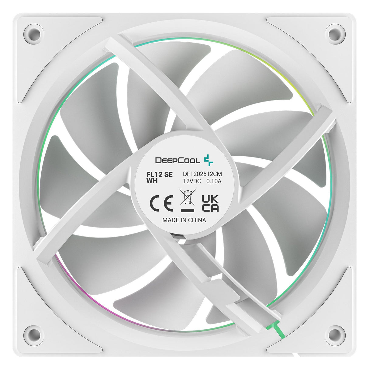 Ventilador Pc Deepcool Fl12r Se Wh 3in1 (Blanco, Reverse 3er Pack, 120 Mm) R-Fl12rse-Whapn3-G