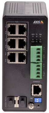 Axis T8504-R Gestionado Gigabit Ethernet (10/100/1000) Negro Energía Sobre Ethernet (Poe)