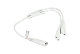 Kabelmeister Splitter-Netzkabelstk.C8-2xbu.C7 Eu,0,3m 30cm