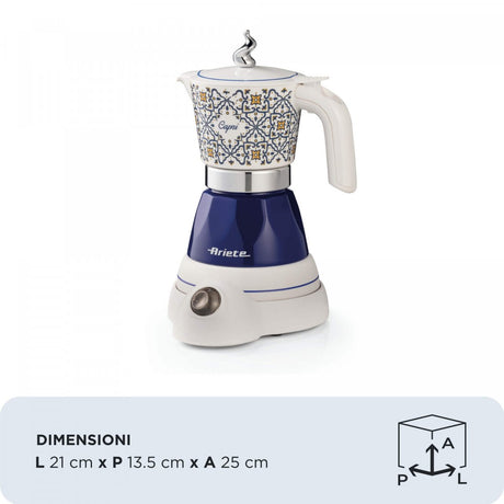 EAN 8003705124646 - Ariete 1358 Capri Moka Aroma Manual Cafetera moka eléctrica 0,14 L imagen 3