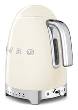 EAN 8017709231378 - Smeg KLF04CREU tetera eléctrica 1,7 L 2400 W Crema de color imagen 4