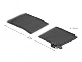 Delock Funda Con Cierre De Cremallera 2 M X 35 Mm Negro