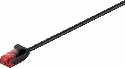 EAN 4040849715488 - Goobay 71548 cable de red Negro 0,25 m Cat6 U/UTP (UTP) imagen 1
