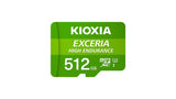 Micro Sd Kioxia 512gb Exceria High Endurance Uhs-I C10 R98 Con Adaptador