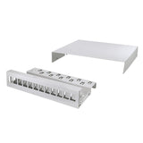 Caja De Punto De Consolidacion Para 12 Keystone Metal Sobremesa , Pared O Carril Din