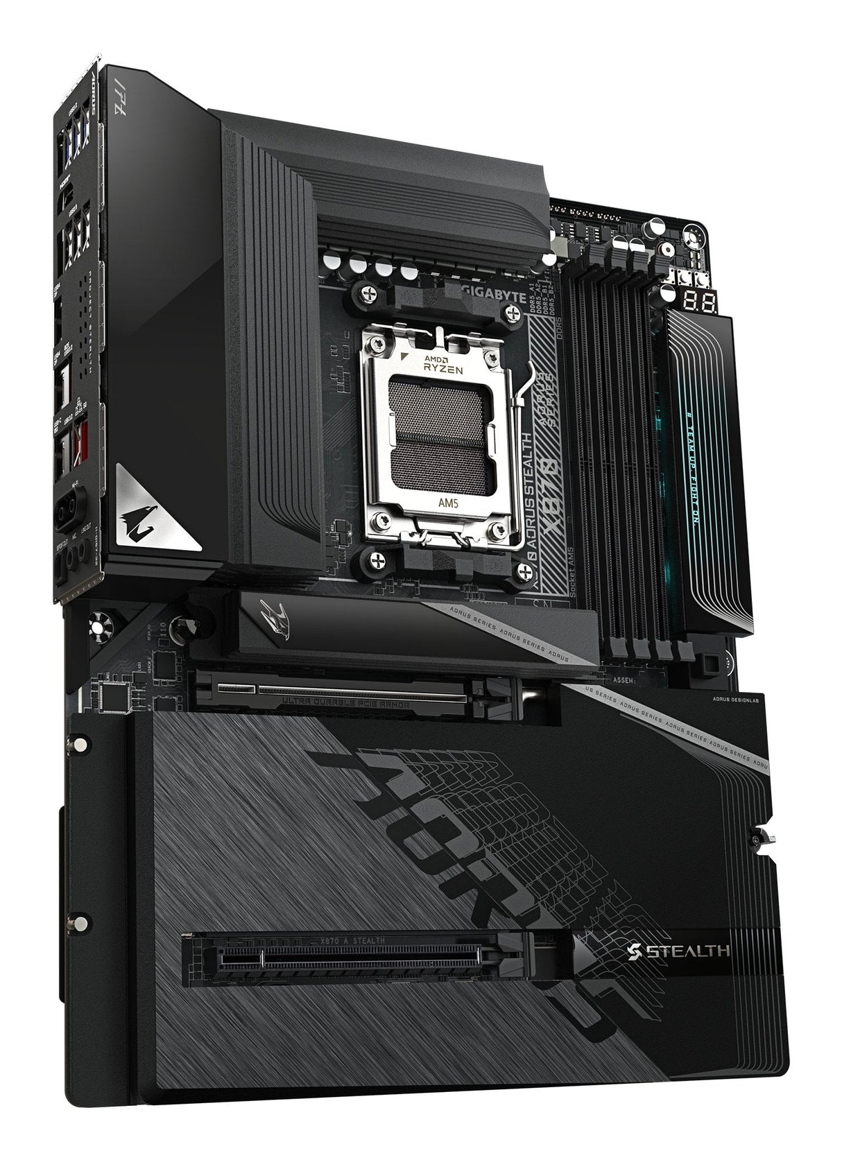 Placa Base Gigabyte X870 A Stealth Am5 1xhdmi  X870 A Stealth  X870 A Stealth