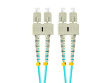Cable Fibra Óptica 5m Lanberg Multi Sc/Upc-Sc/Upc Duplex Om3 50/125 Lszh Azul