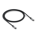 Satechi Usb4 V2 Pro Cable Cable Usb Usb4 Gen 4x2 1,2 M Usb C Plata, Negro