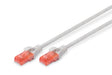 EAN 4016032371809 - Digitus DK-1612-005 cable de red Gris 0,5 m Cat6 U/UTP (UTP) imagen 1