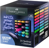 Faber Castell Marcador Fluorescente Textliner 46 Set De Escritorio 24 C/Surtidos