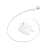 Belkin Boost Charge Pro 67w Dual Gan Retract.Cable Whi Wch022kqwh