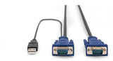 EAN 4016032329961 - Digitus DS-19233 cable para video, teclado y ratón (kvm) Negro, Azul 5 m imagen 2