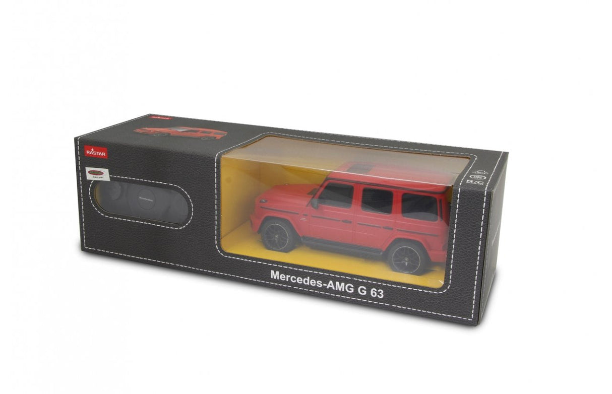 Jamara Mercedes-Benz Amg G63 Modelo Controlado Por Radio Coche Motor Eléctrico 1:24, Radiocontrol Rojo/Negro, Coche, 1:24, 6 Año(S)