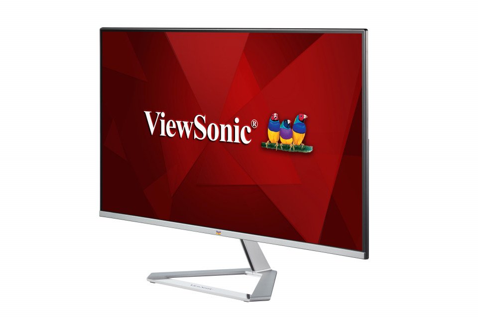 Monitor Viewsonic Led 24  Vx2476-Smh Plata Vga/2xhdmi/1920x1080/4ms/Vesa 75x75/Altavoces Vx2476-Smh
