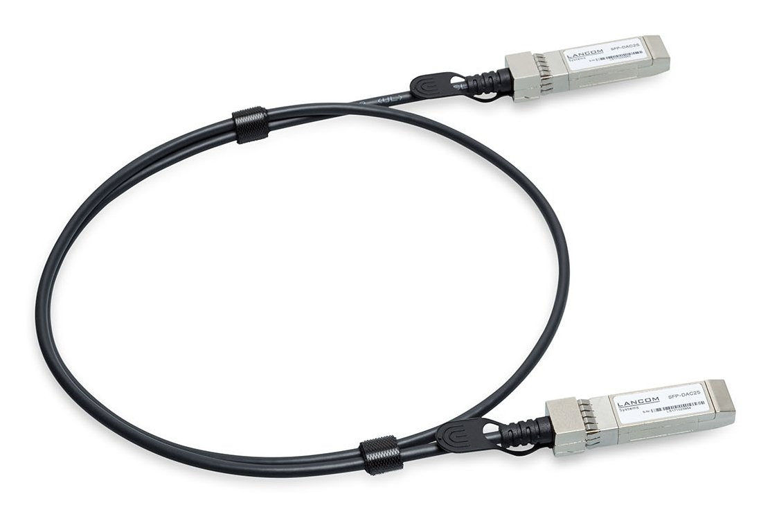 EAN 4044144601804 - LANCOM SFP-DAC25-1m Cable de fibra óptica e InfiniBand Negro, Acero imagen 1