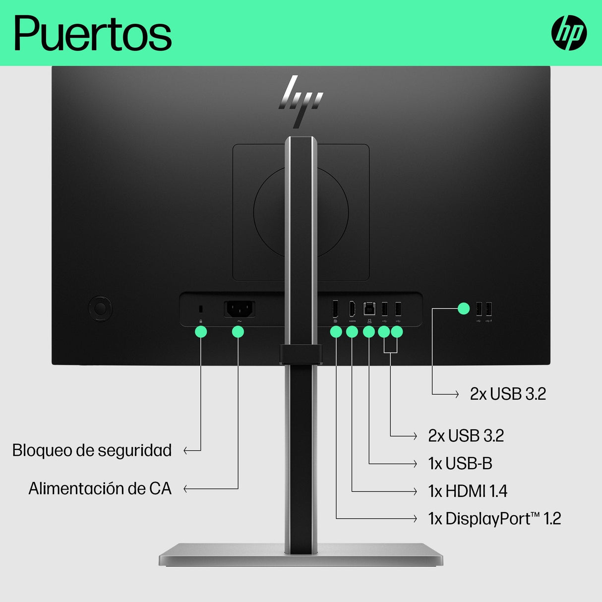 EAN 0196786298073 - HP E-Series E22 G5 FHD Monitor pantalla para PC 54,6 cm (21.5") 1920 x 1080 Pixeles Full HD LCD Negro, Pl imagen 4
