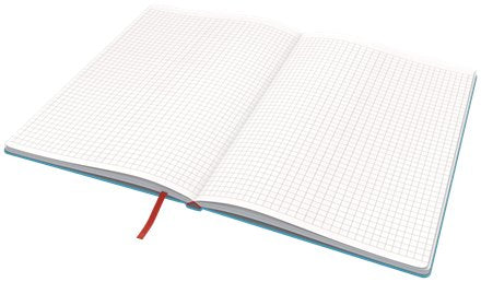 Leitz Cuaderno De Notas Cosy Touch 80h Cuadriculado T/Dura Cierre C/Goma Din B5 Azul