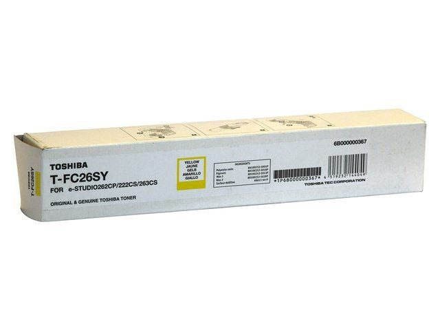 EAN 4519232144049 - Toshiba T-FC26SY cartucho de tóner 1 pieza(s) Original Amarillo imagen 1