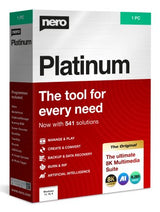 Nero Platinum 365 (1 Pc - 1 Año) Esd - Licencia Electrónica