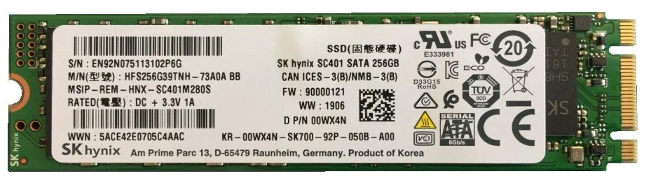 EAN 5706998878045 - DELL 0WX4N unidad de estado sólido 256 GB Serial ATA III imagen 1