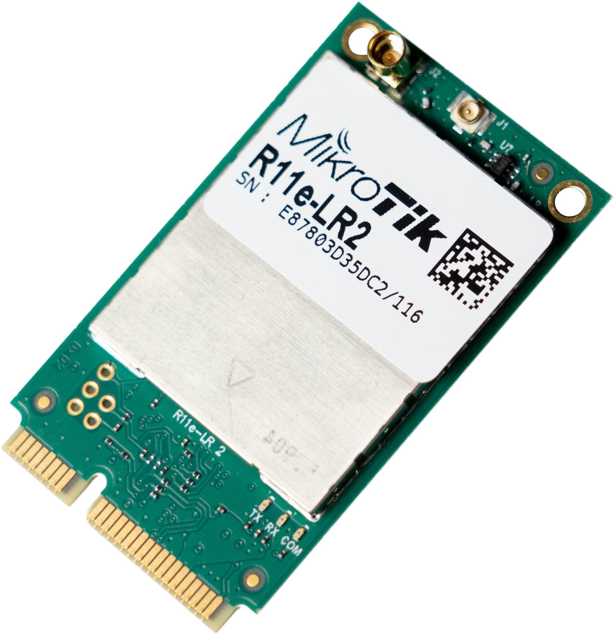 Mikrotik R11e-Lr2 Tarjeta-Gateway Conectradora Lora Minipci-E Para 2.4ghz.