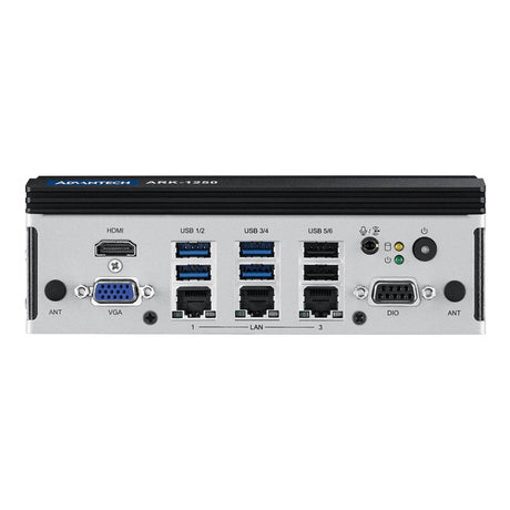 EAN 5715063710982 - Advantech ARK-1250L 1,5 GHz 1,5 kg Negro, Acero inoxidable i5-1145G7E imagen 8