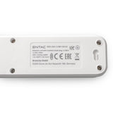 Entac Meckdosenleime 4fach 1x Usb-A & 1 Usb-C, 1,5m Blanco