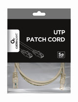 Gembird Cable De Red Utp Cat5e 1m Gris