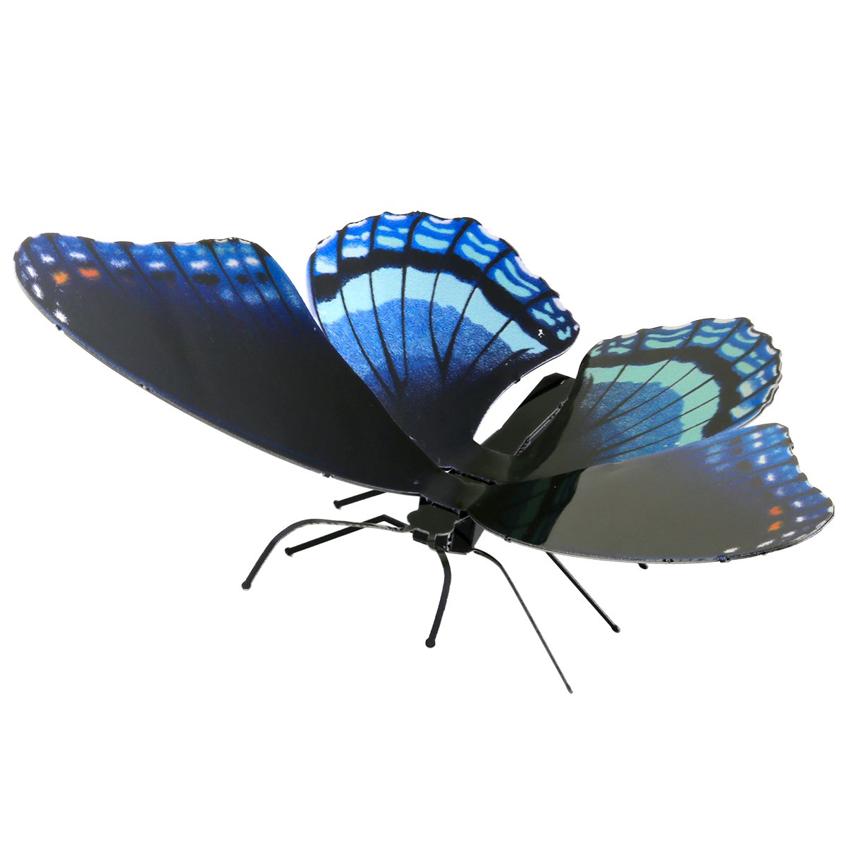 Maqueta 3d Metal Fascinations Red-Spotted Purple Montaje Sin Pegamento Ni Soldadura Maquetas 3d